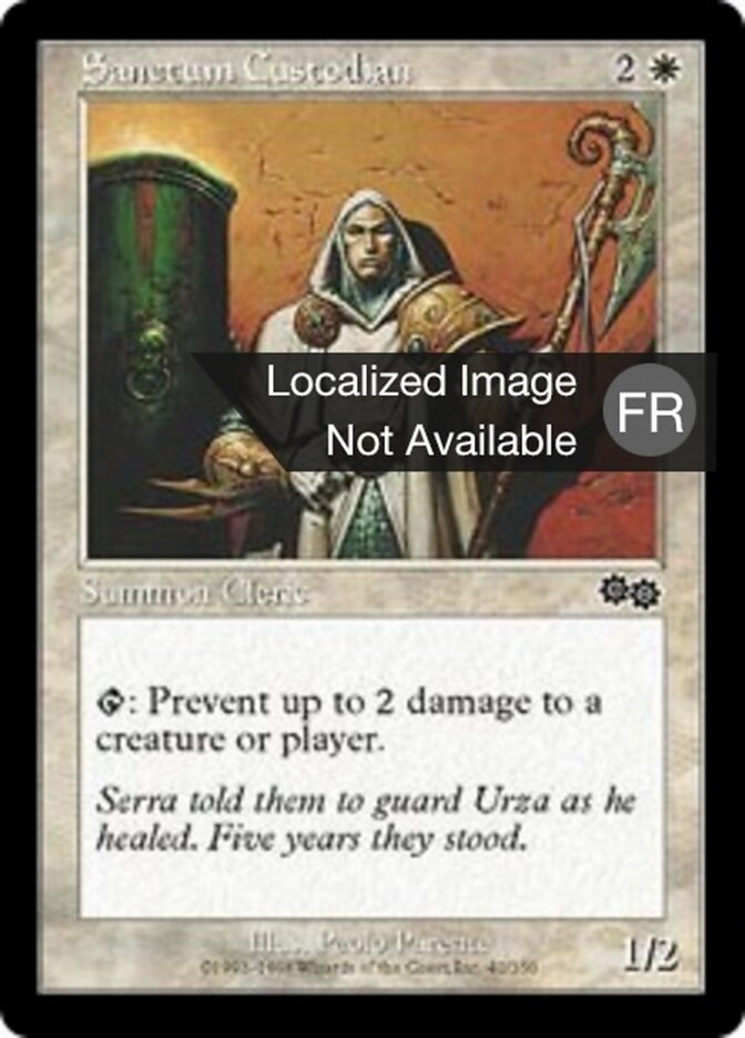 Protecteur du sanctuaire — Urza's Saga 42/357