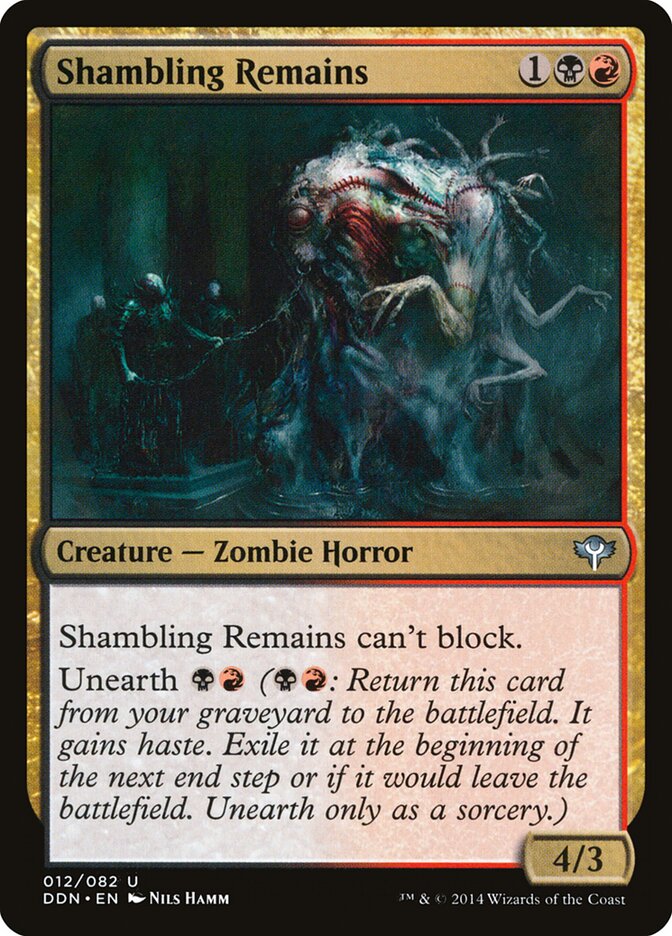 Shambling Remains — Duel Decks: Speed vs. Cunning 12/82
