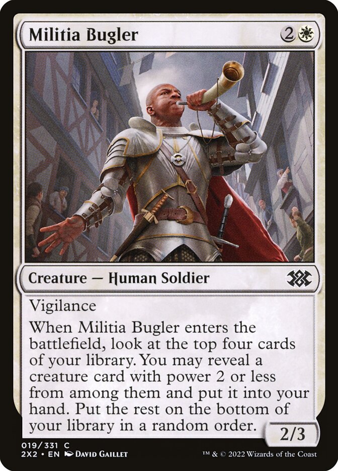 Militia Bugler — Double Masters 2022 19/579