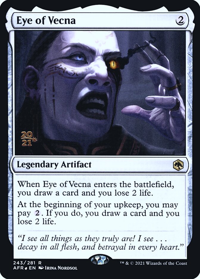 Eye of Vecna — Adventures in the Forgotten Realms Promos 243s/241
