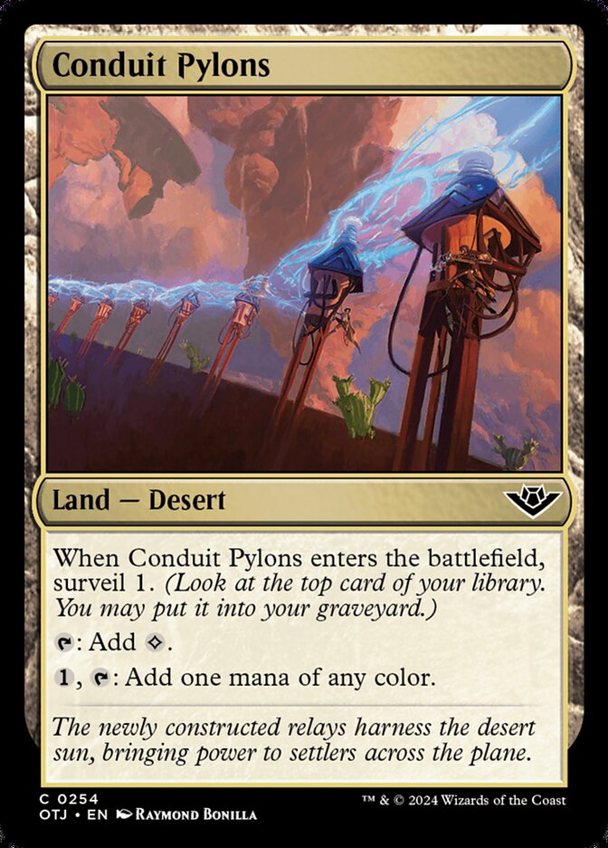 Conduit Pylons — Outlaws of Thunder Junction 254/374