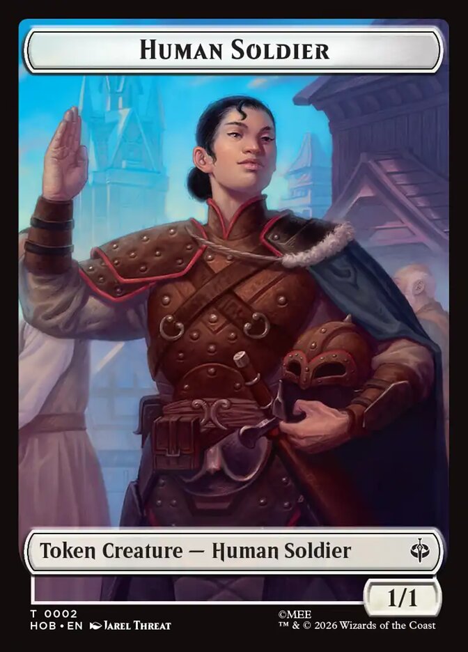 Human Soldier — The Hobbit Tokens 2/15