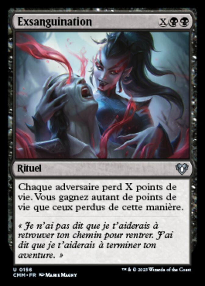 Exsanguination — Commander Masters 156/1067