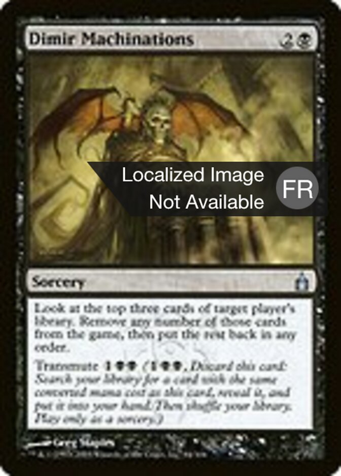 Machinations des Dimir — Ravnica: City of Guilds 84/306