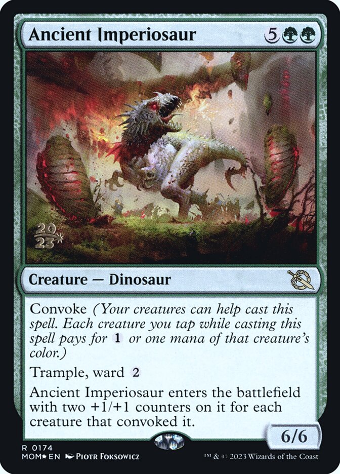 Ancient Imperiosaur — March of the Machine Promos 174s/134