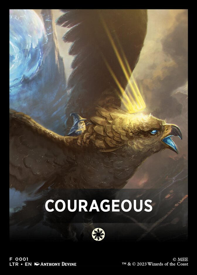 Courageous — Tales of Middle-earth Front Cards 1/10