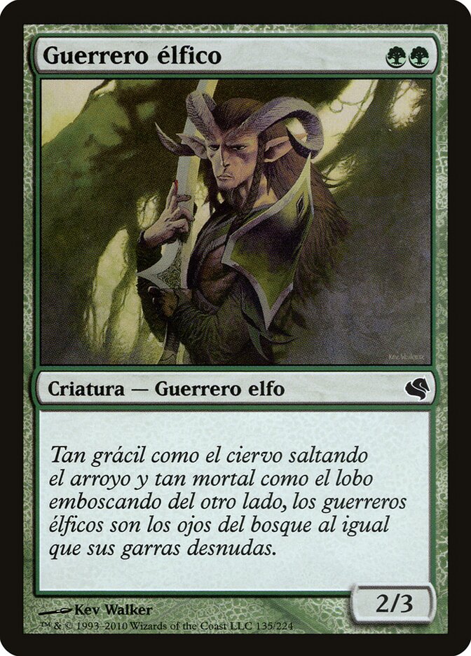 Elvish Warrior — Salvat 2011 135/224