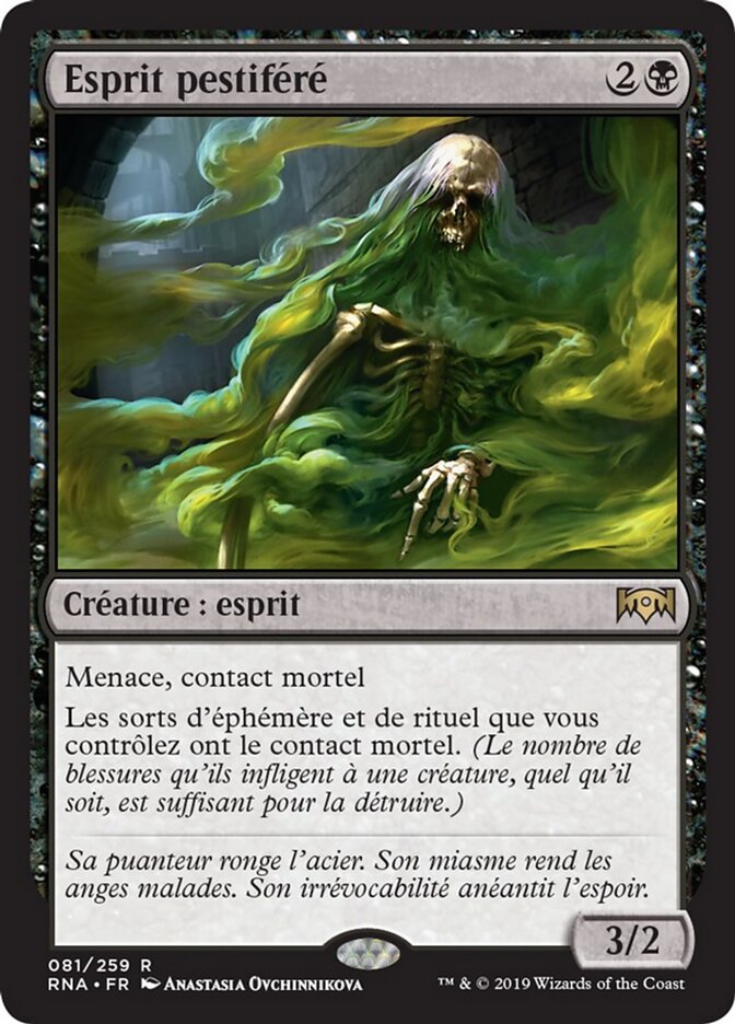 Esprit pestiféré — Ravnica Allegiance 81/273
