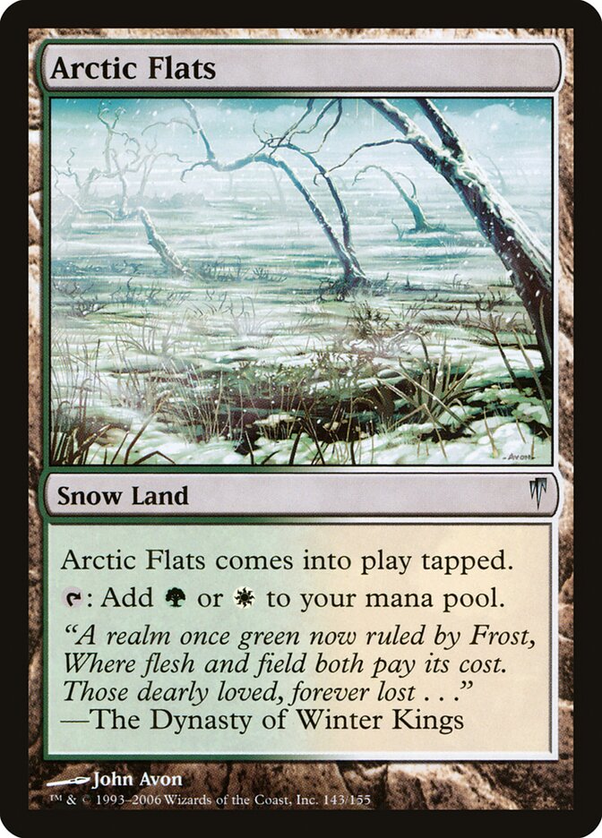 Arctic Flats — Coldsnap 143/155
