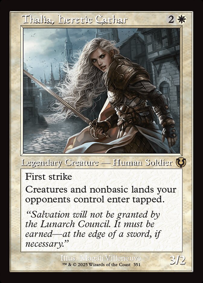 Thalia, Heretic Cathar — Innistrad Remastered 351/495