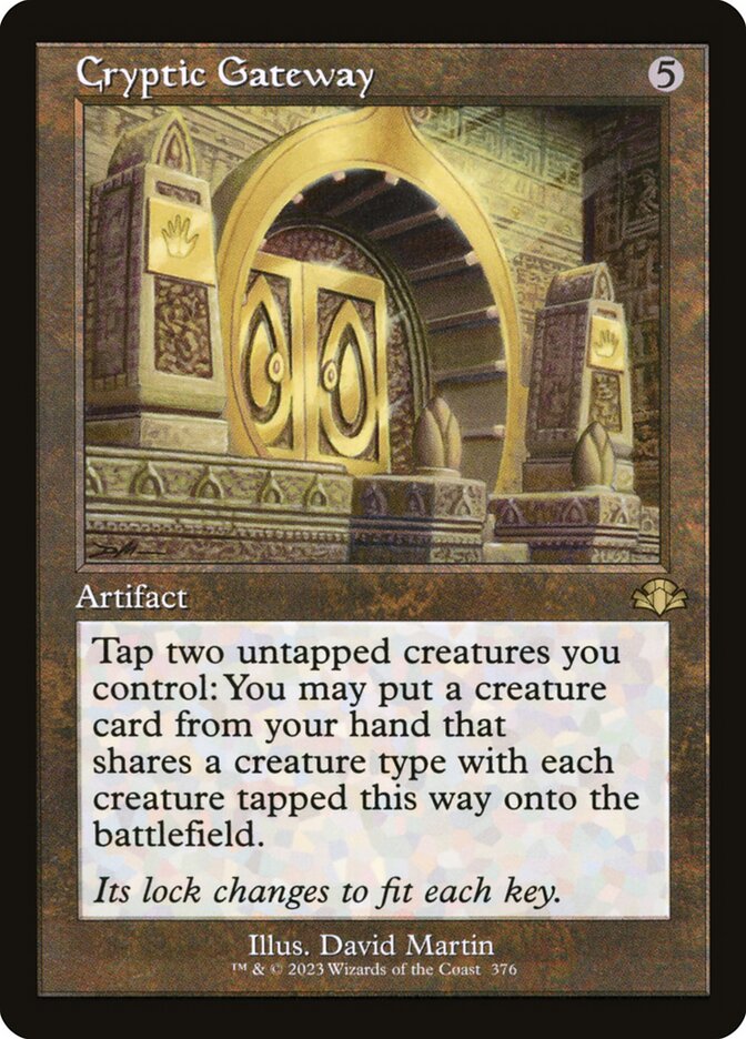 Cryptic Gateway — Dominaria Remastered 376/457