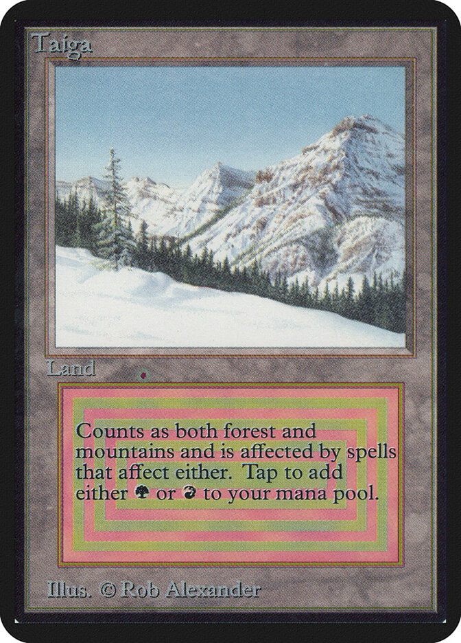 Taiga — Limited Edition Alpha 282/295
