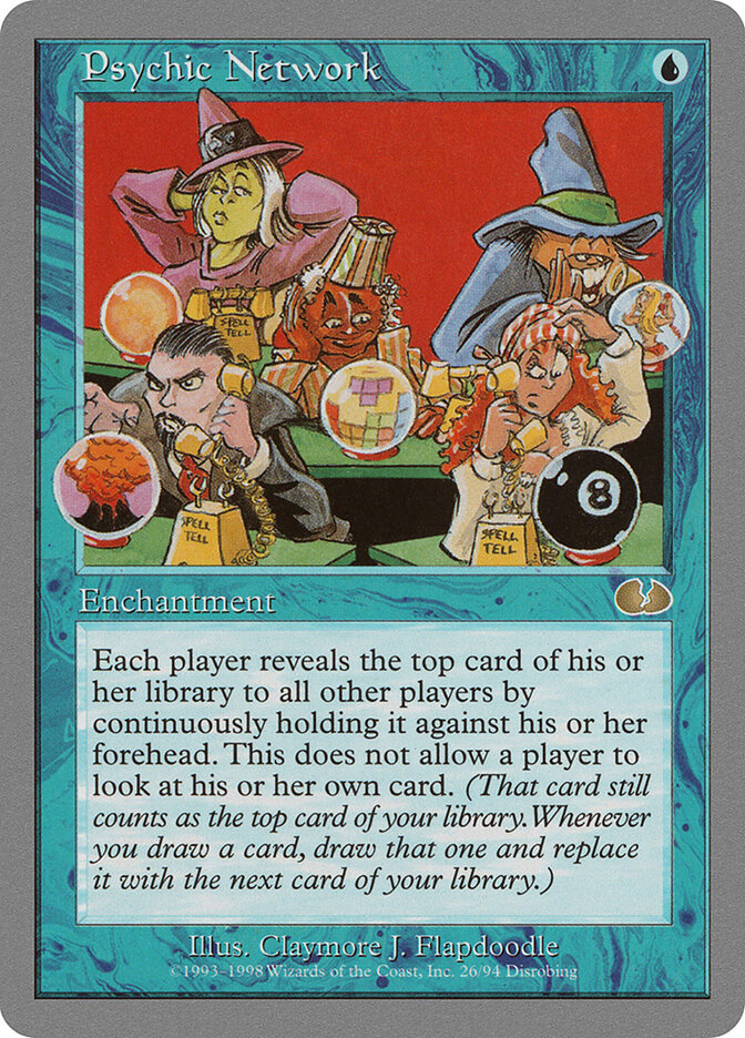Psychic Network — Unglued 26/88