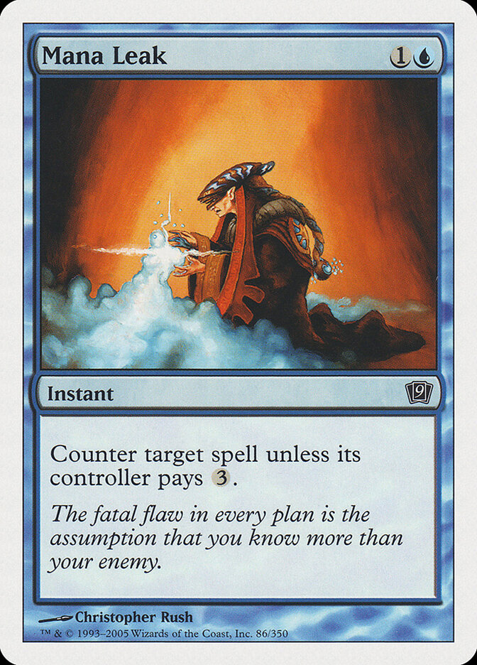 Mana Leak — Ninth Edition 86/709