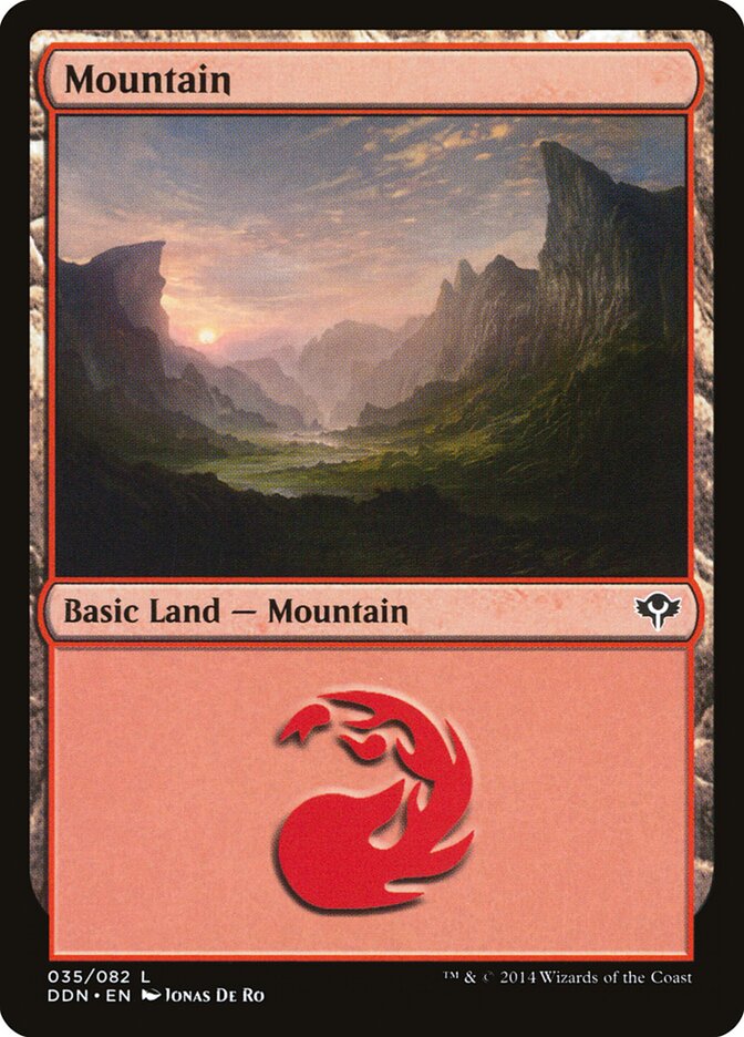 Mountain — Duel Decks: Speed vs. Cunning 35/82