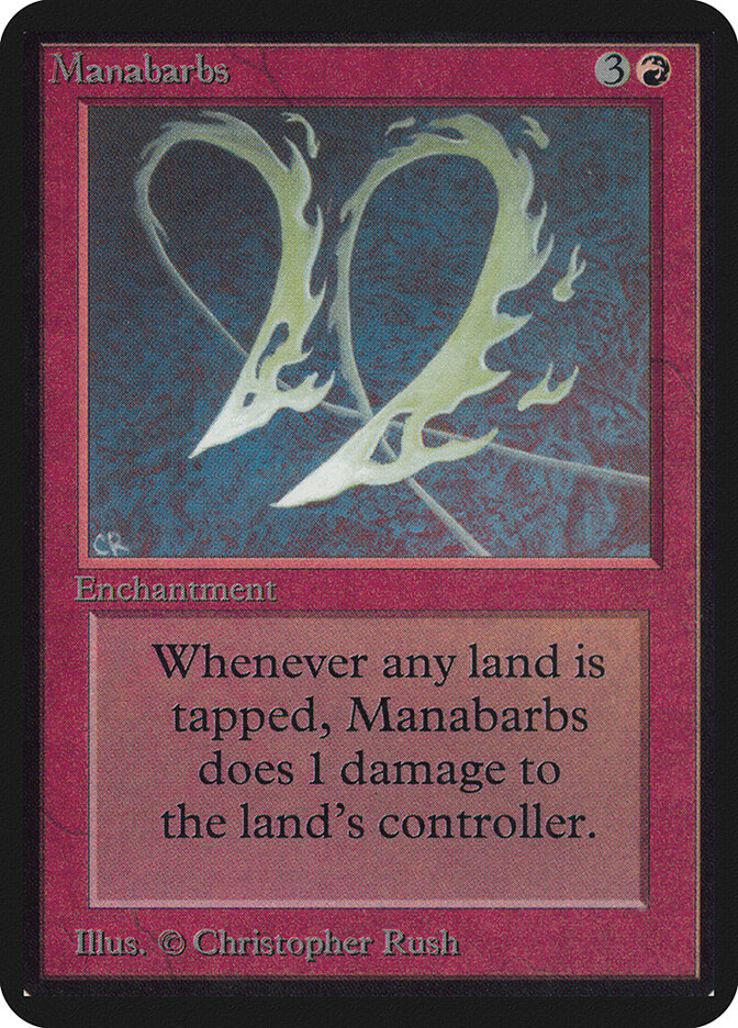 Manabarbs — Limited Edition Alpha 163/295