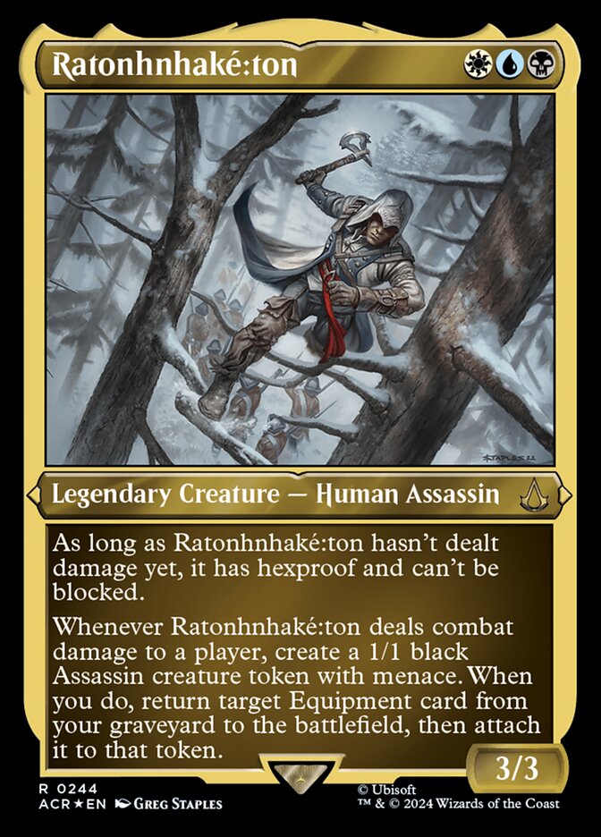 Ratonhnhaké꞉ton — Assassin's Creed 244/309