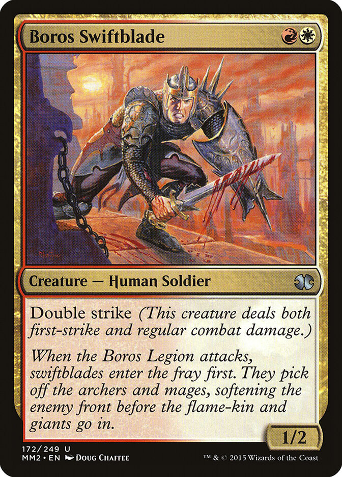 Boros Swiftblade — Modern Masters 2015 172/249