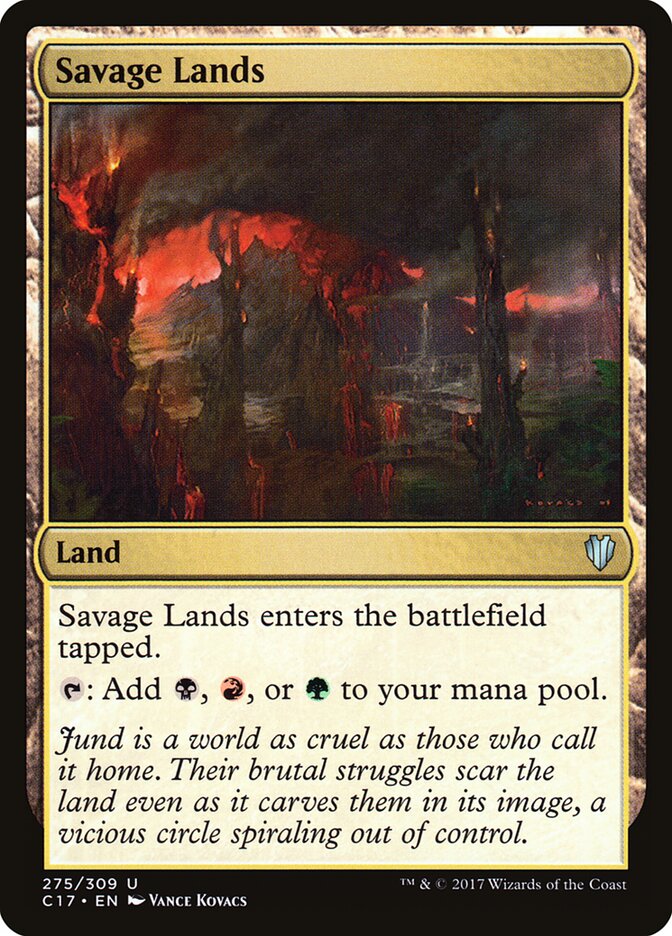 Savage Lands — Commander 2017 275/309