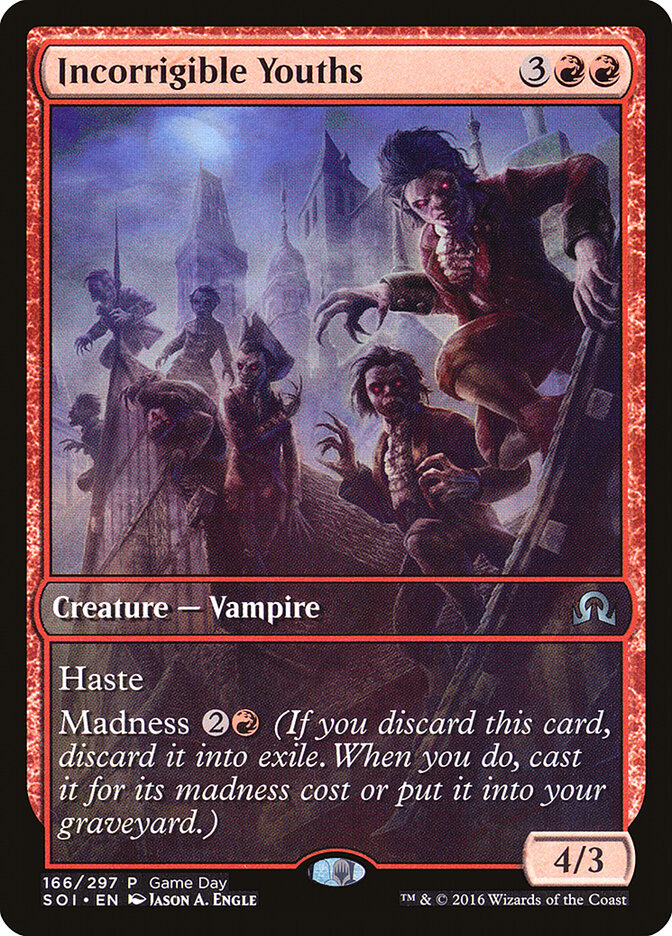 Incorrigible Youths — Shadows over Innistrad Promos 166/89