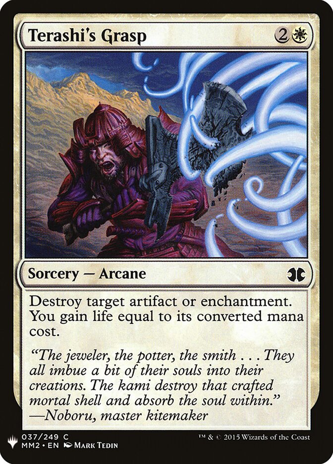 Terashi's Grasp — The List MM2-37/5581
