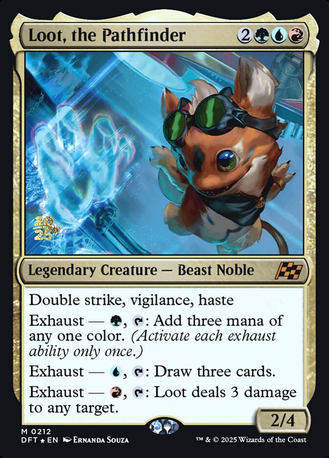 Loot, the Pathfinder — Aetherdrift Promos 212s/160