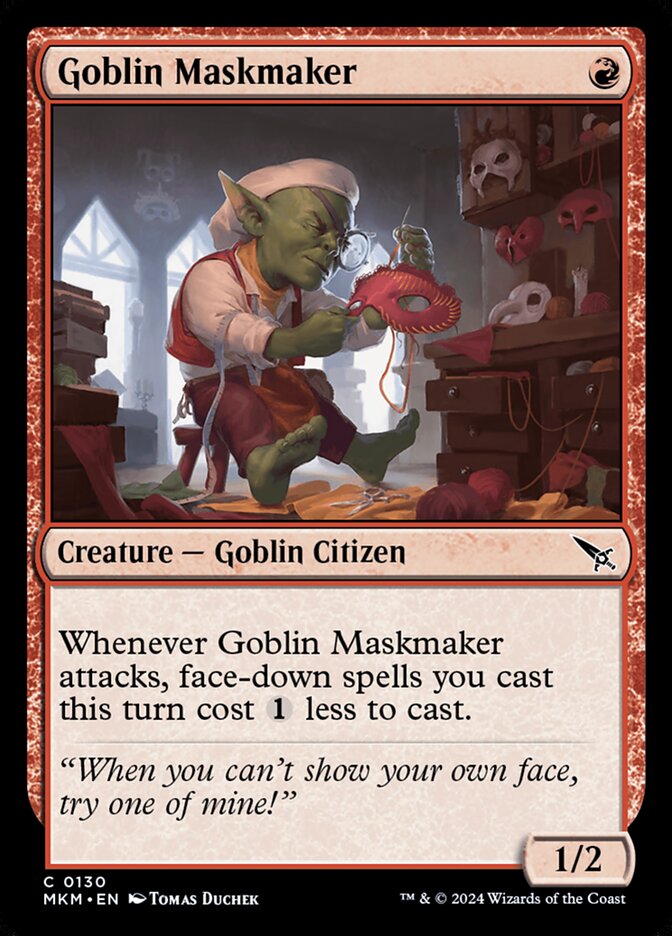 Goblin Maskmaker — Murders at Karlov Manor 130/440
