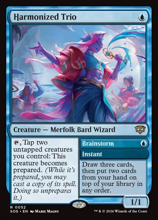 Harmonized Trio // Brainstorm — Secrets of Strixhaven 52/368