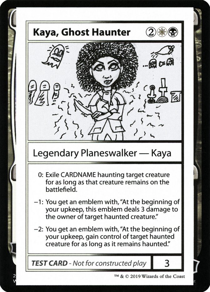 Kaya, Ghost Haunter — Mystery Booster Playtest Cards 2021 94/121