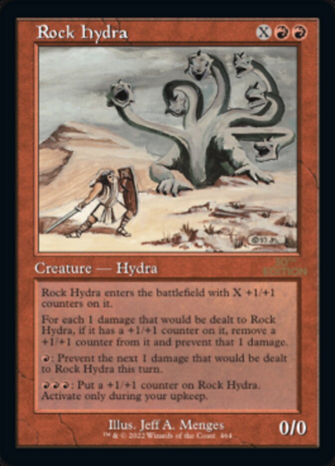 Rock Hydra — 30th Anniversary Edition 464/594