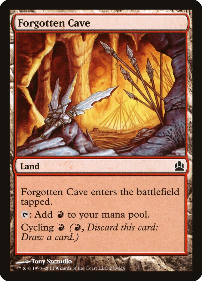 Forgotten Cave — Commander 2011 273/318