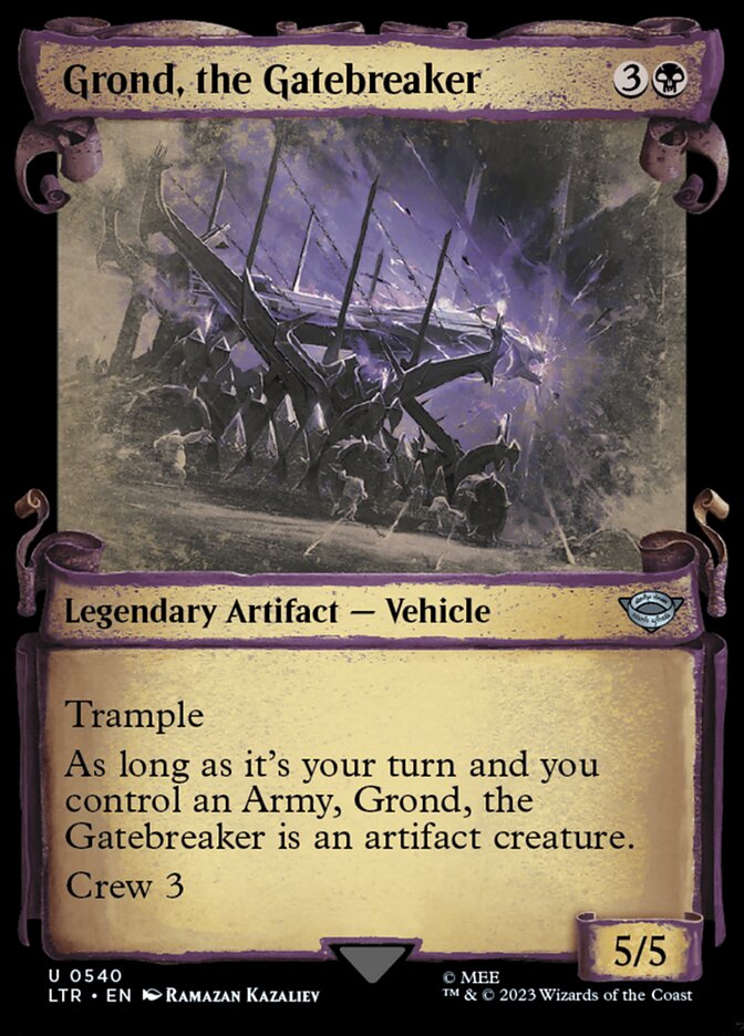 Grond, the Gatebreaker — The Lord of the Rings: Tales of Middle-earth 540/856