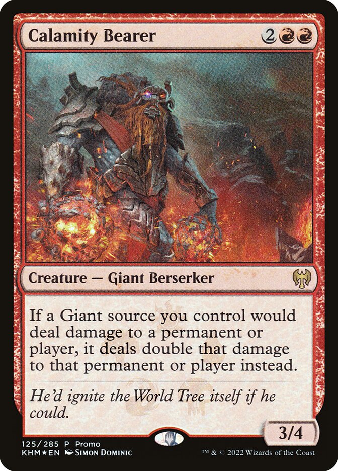 Calamity Bearer — Kaldheim Promos 125★/158
