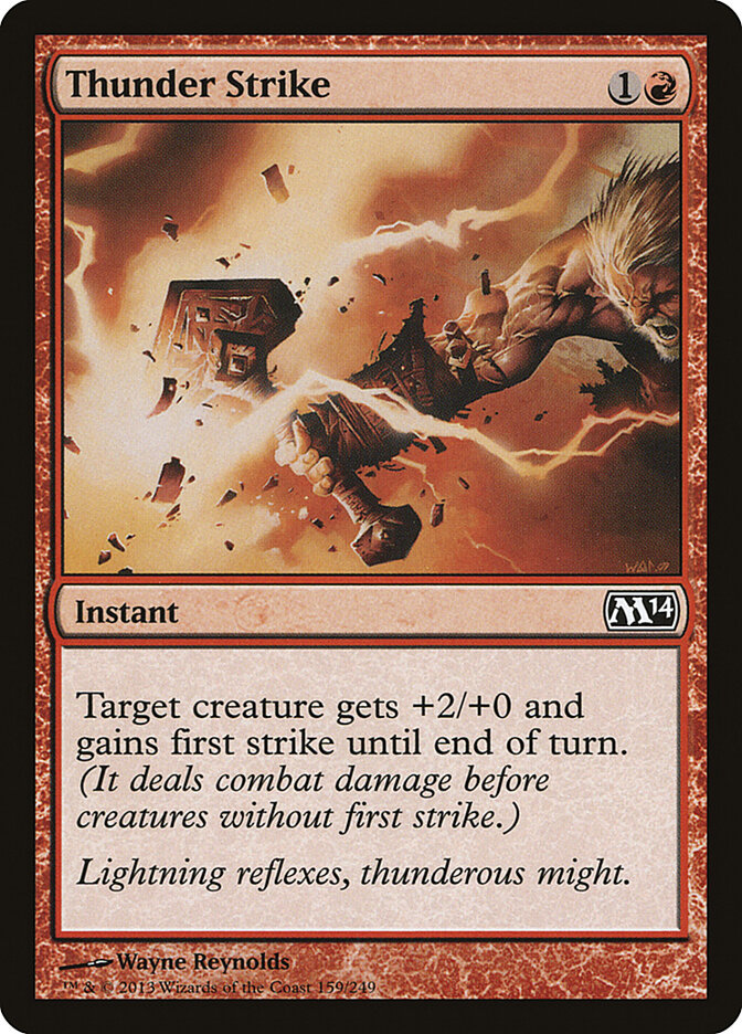 Thunder Strike — Magic 2014 159/249