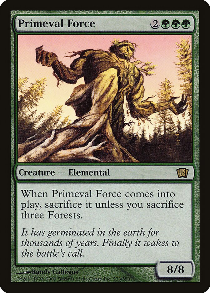 Primeval Force — Eighth Edition 273★/710