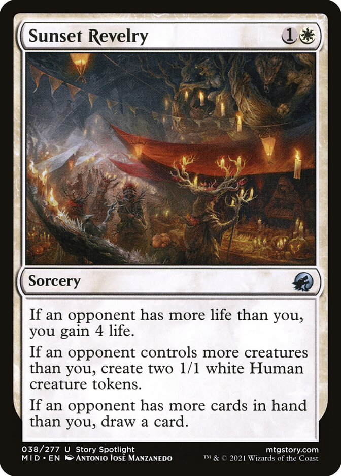 Festivités du couchant — Innistrad: Midnight Hunt 38/398