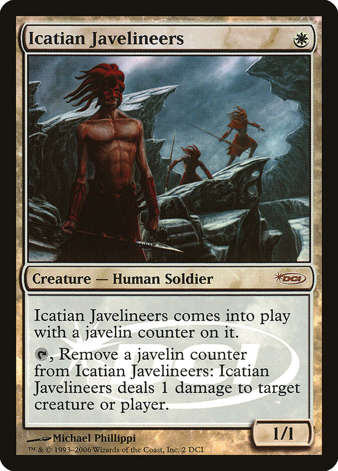 Icatian Javelineers — DCI Promos 2/79