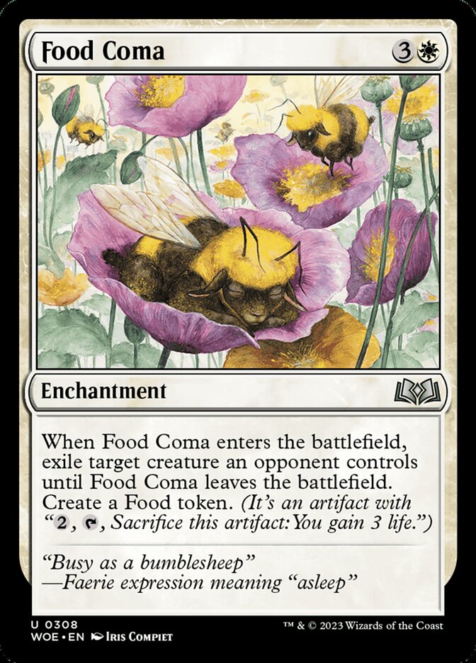 Food Coma — Wilds of Eldraine 308/381