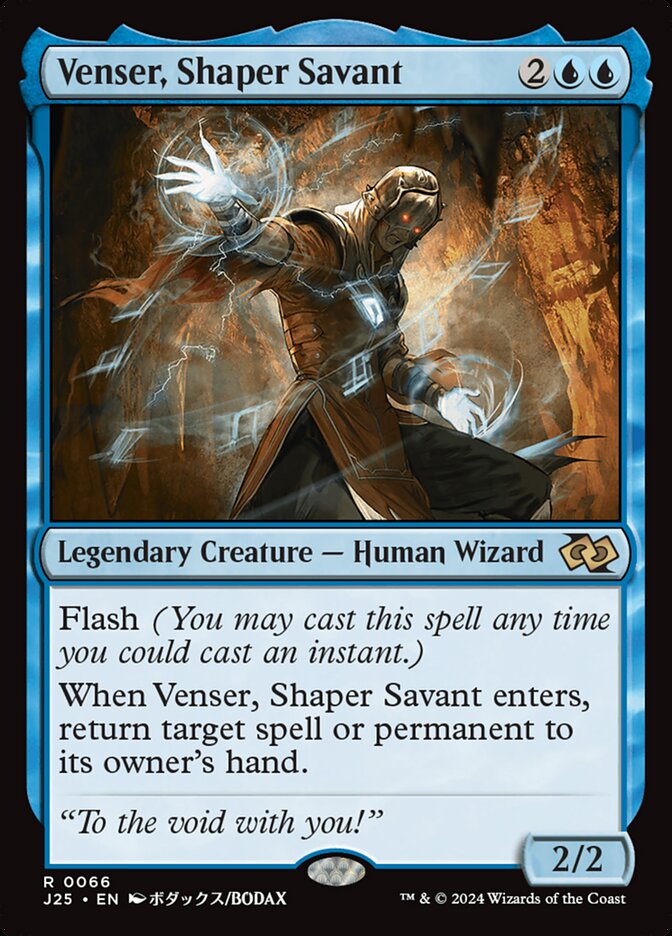 Venser, Shaper Savant — Foundations Jumpstart 66/779
