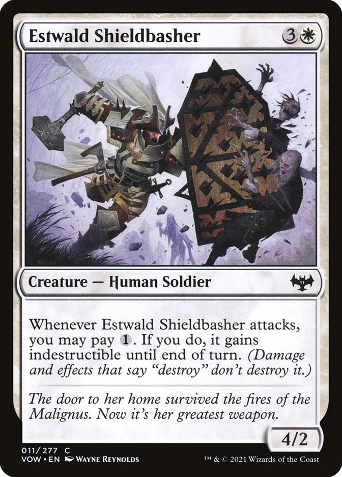 Estwald Shieldbasher — Innistrad: Crimson Vow 11/423