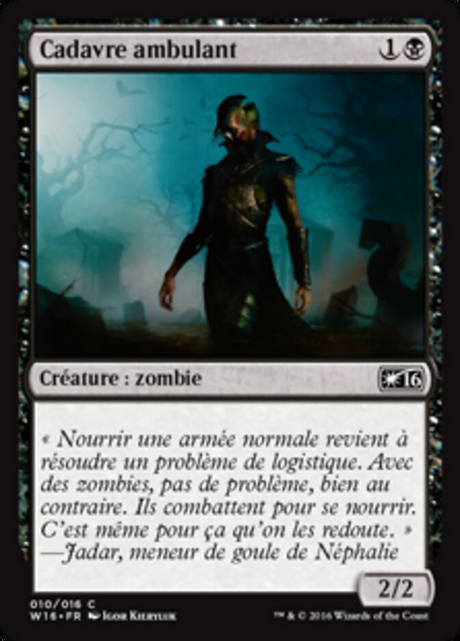 Cadavre ambulant — Welcome Deck 2016 10/16