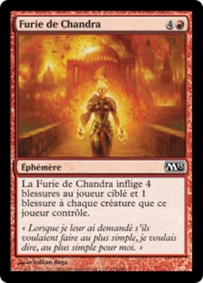 Furie de Chandra — Magic 2013 124/249
