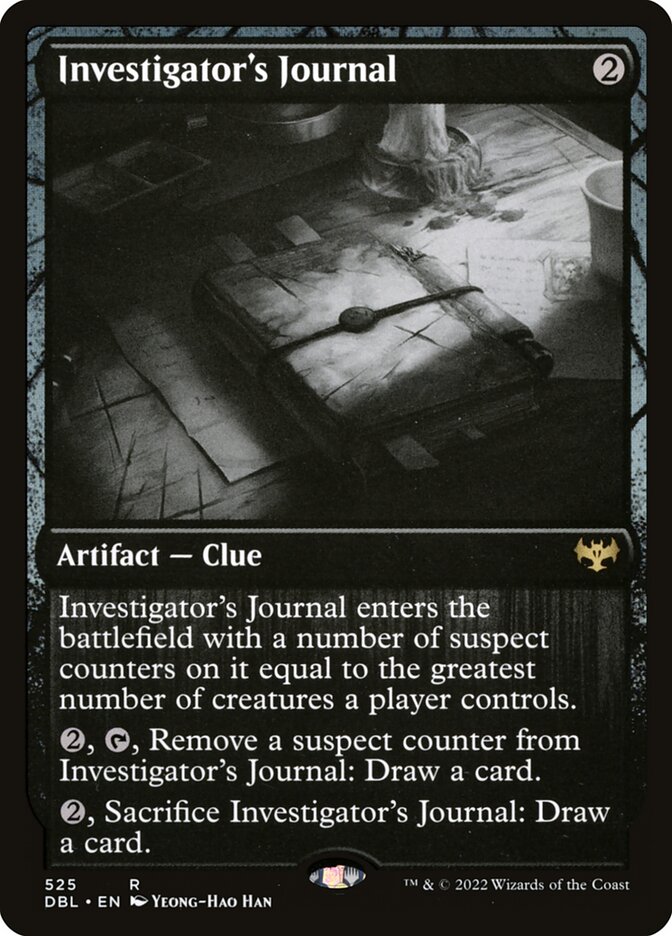 Investigator's Journal — Innistrad: Double Feature 525/535