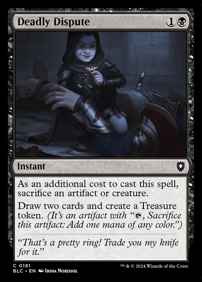 Dispute mortelle — Bloomburrow Commander 181/356