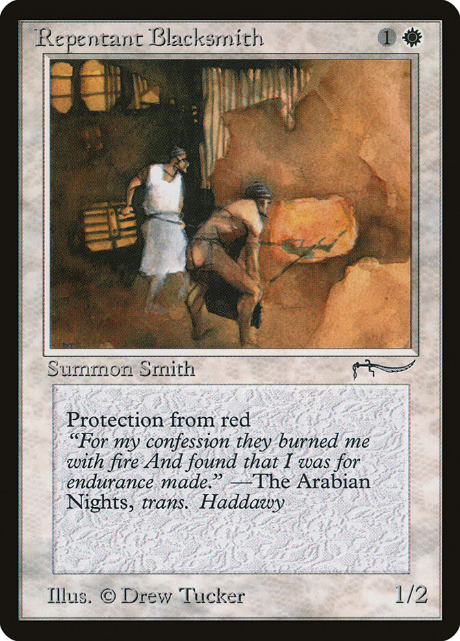 Repentant Blacksmith — Arabian Nights 9/78