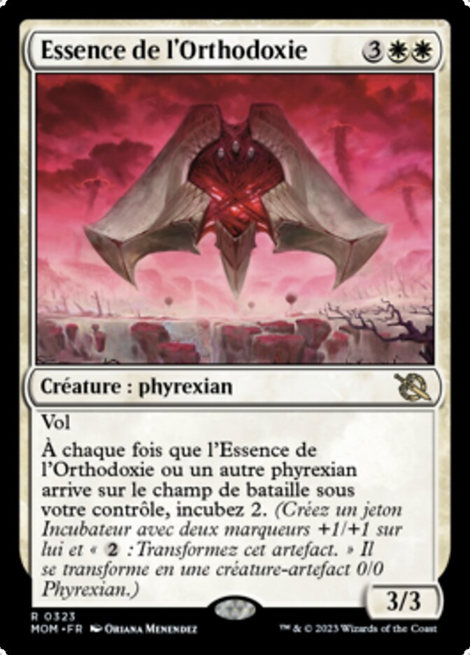 Essence de l'Orthodoxie — March of the Machine 323/387