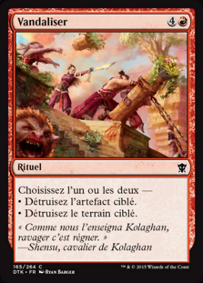 Vandaliser — Dragons of Tarkir 165/264