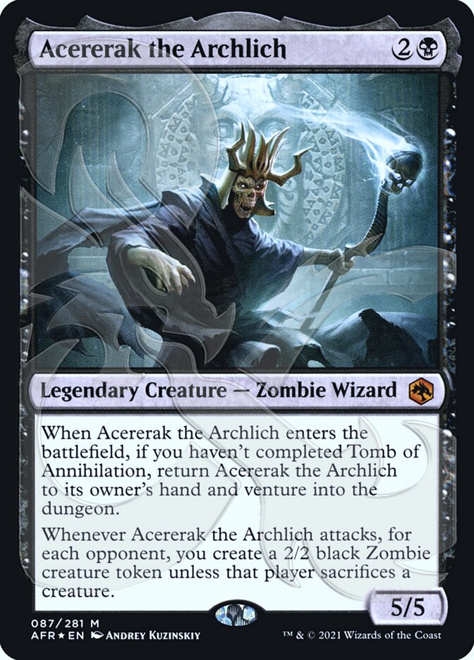 Acererak the Archlich — Adventures in the Forgotten Realms Promos 87a/241