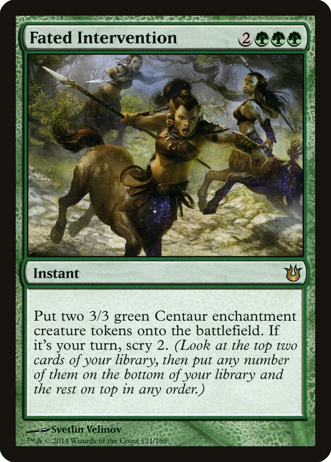 Fated Intervention — Born of the Gods 121/165