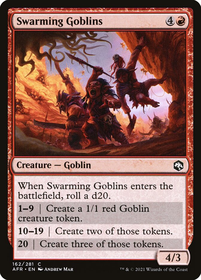 Swarming Goblins — Adventures in the Forgotten Realms 162/424
